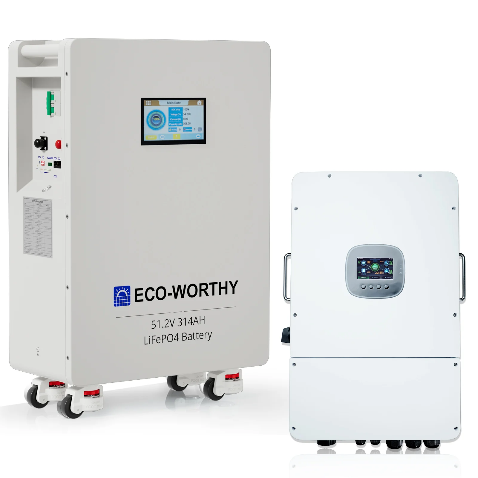 Eco-Worthy Batterie Lithium 48v 314ah | 16kWh Haute Capacité | Domestique Lifepo4 - Image 11